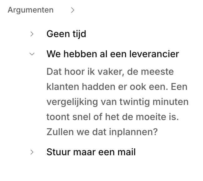 Het argumentenpaneel van Ringlane met antwoorden op veelgehoorde bezwaren.
